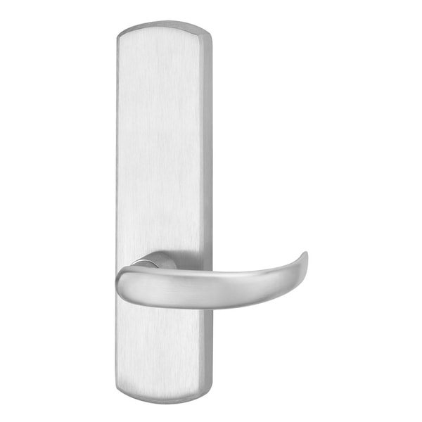 Lever Trim, Dummy, 17 Lever Style, Satin Chrome Finish, Right Hand Reverse